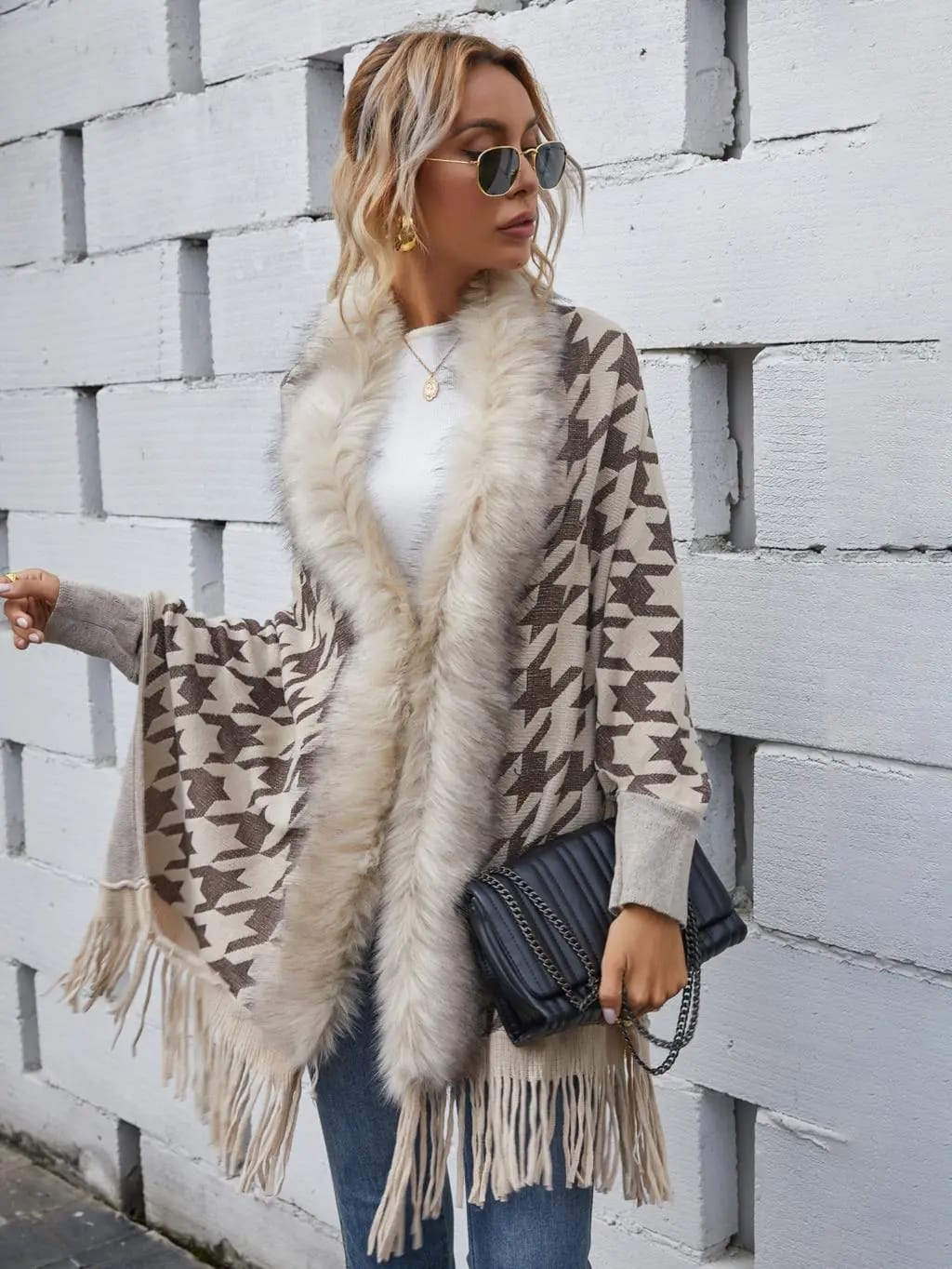 Charlotte Fur Cape