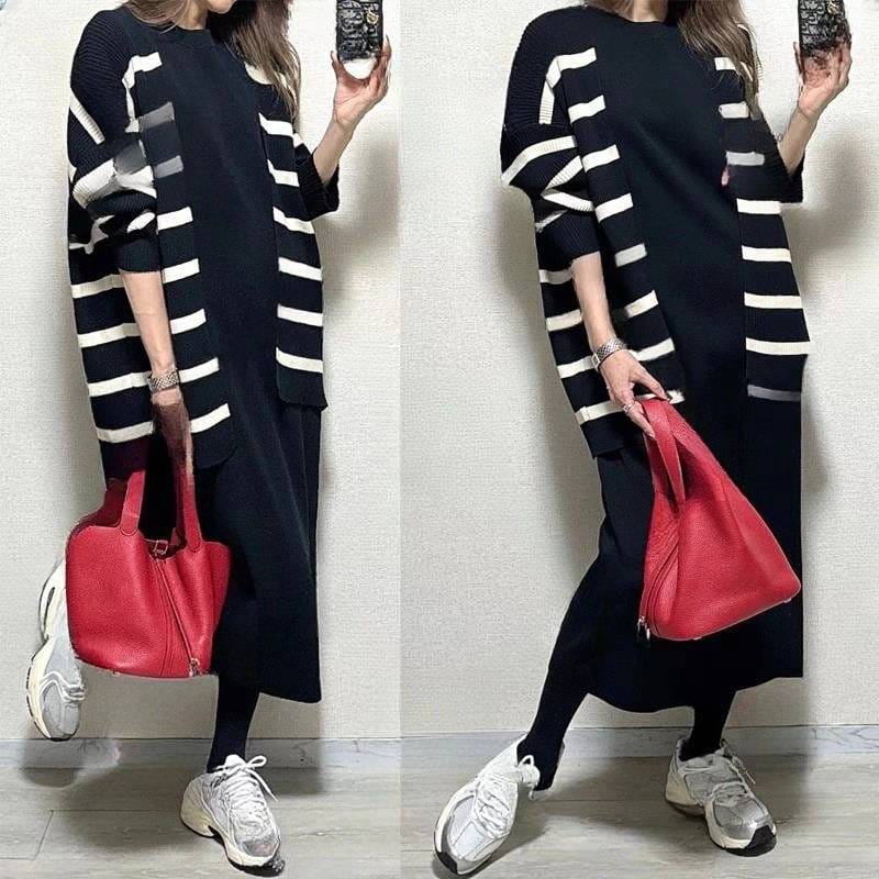 Haven Knit Dress with Sweater