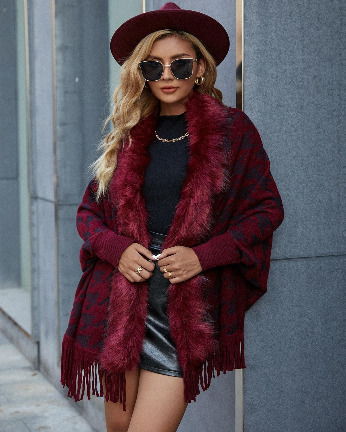 Charlotte Fur Cape