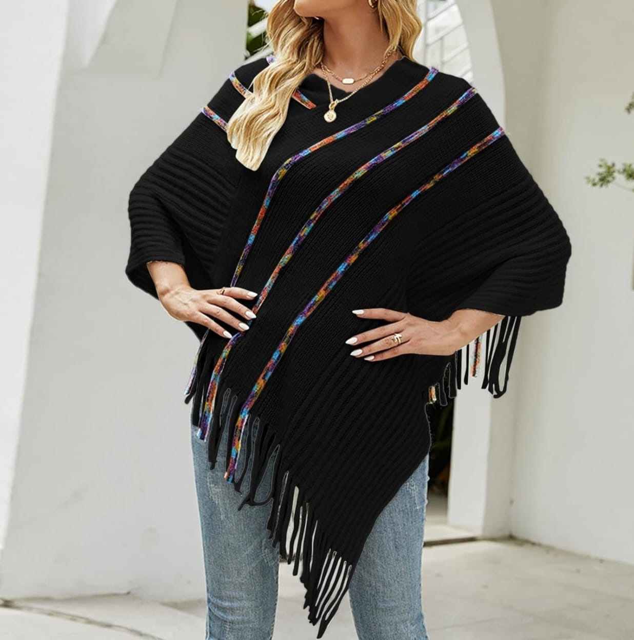 Lucy Tassel Poncho