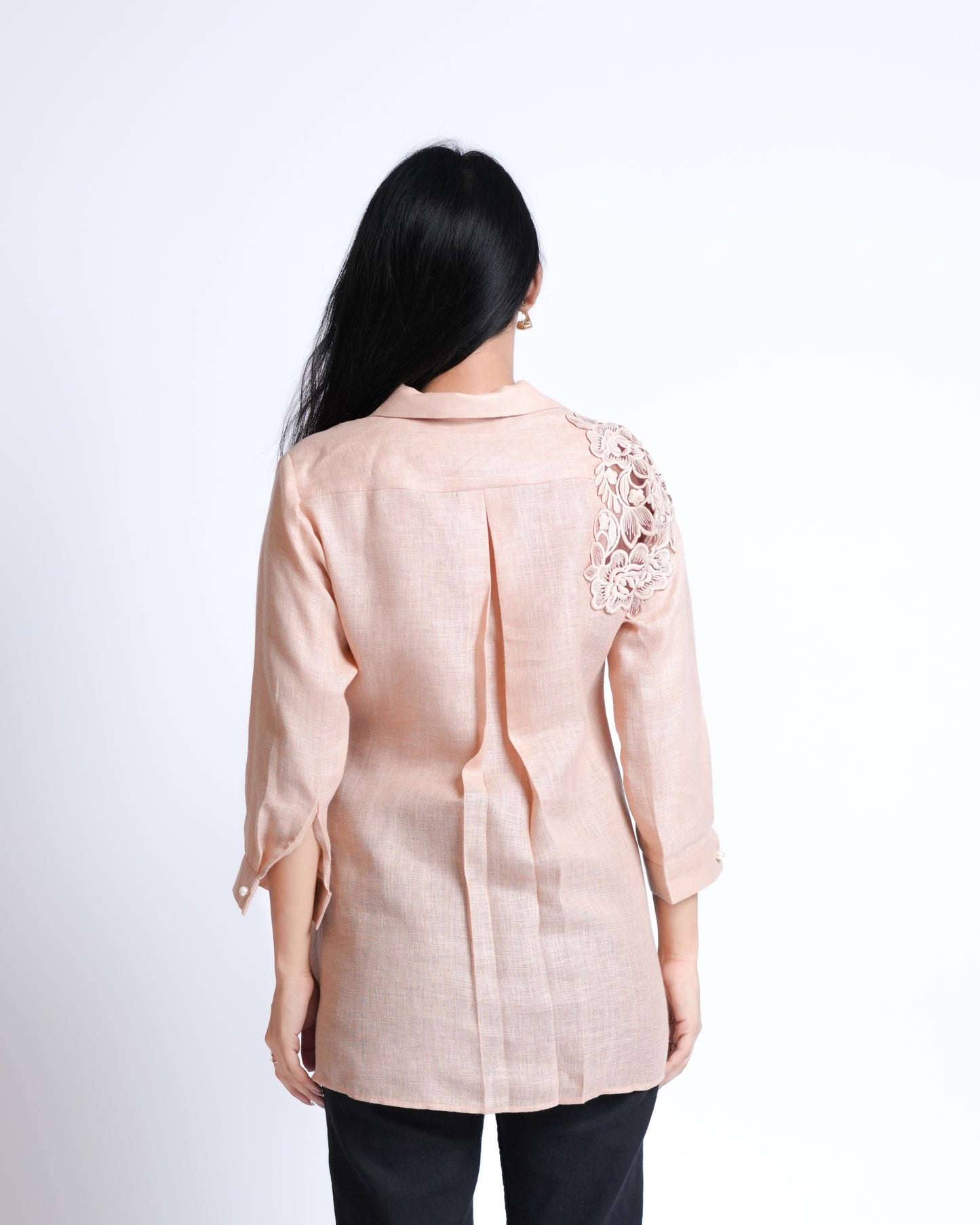 Peachy Lace Shirt