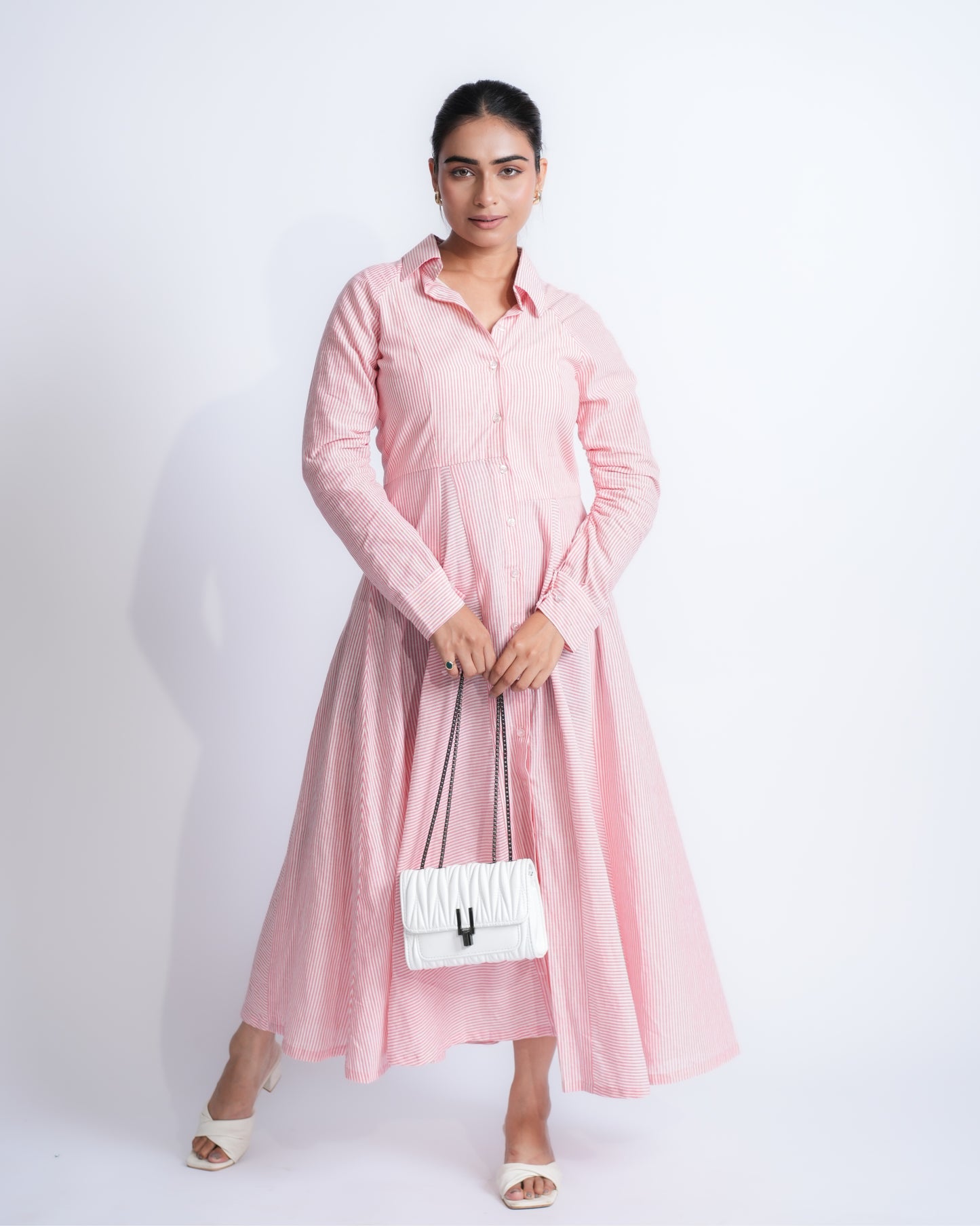 Cotton Candy Shirt Dress