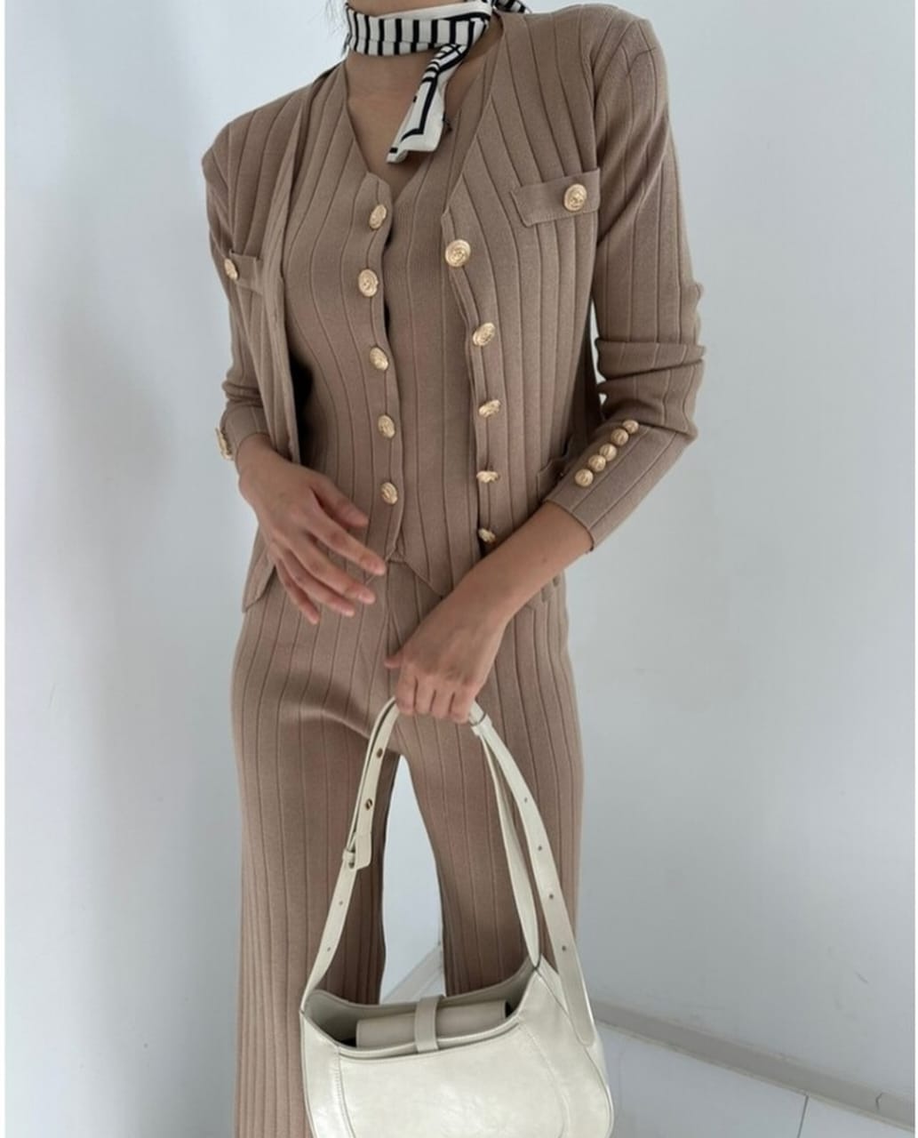 Mocha Woolen Co-ord