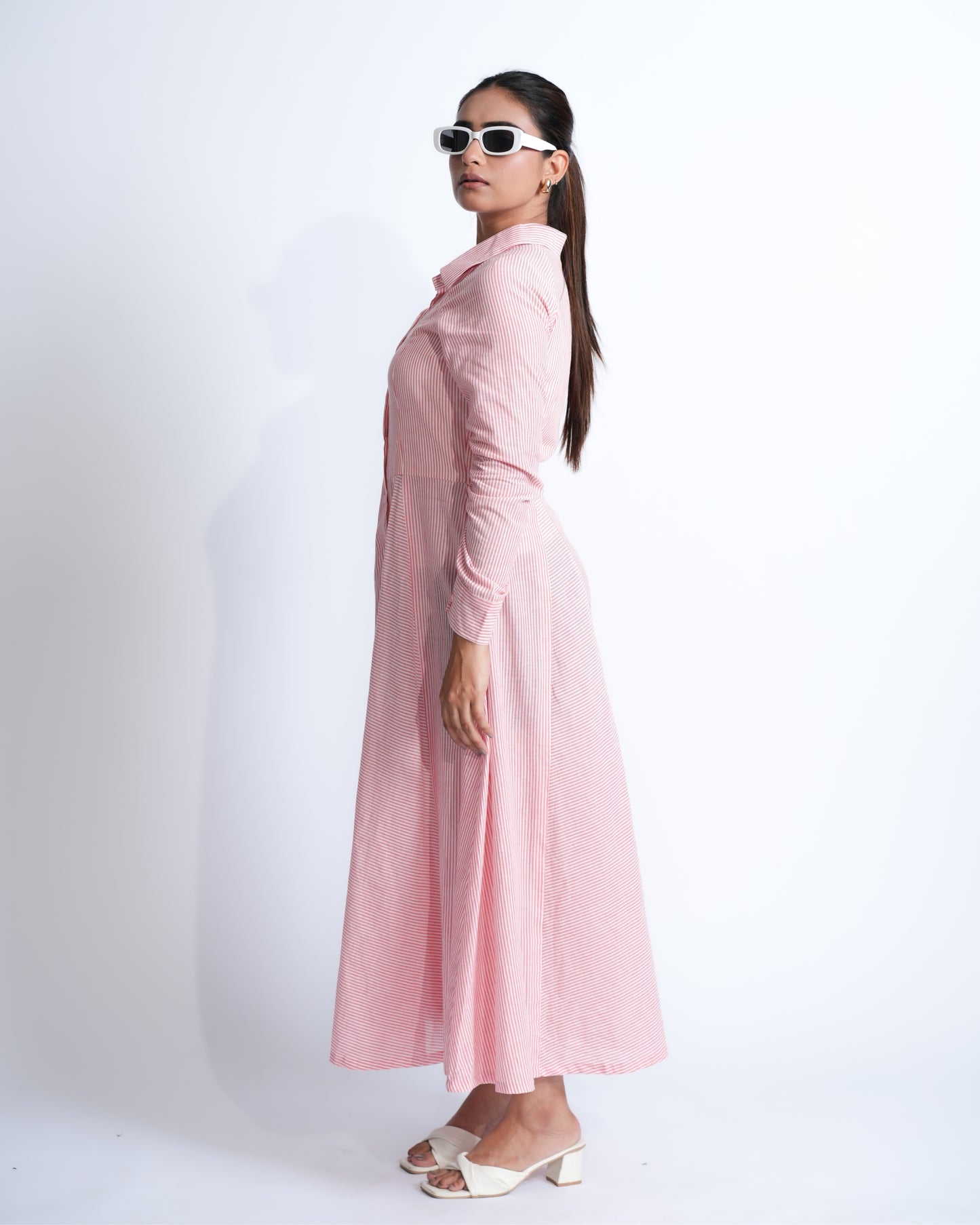 Cotton Candy Shirt Dress